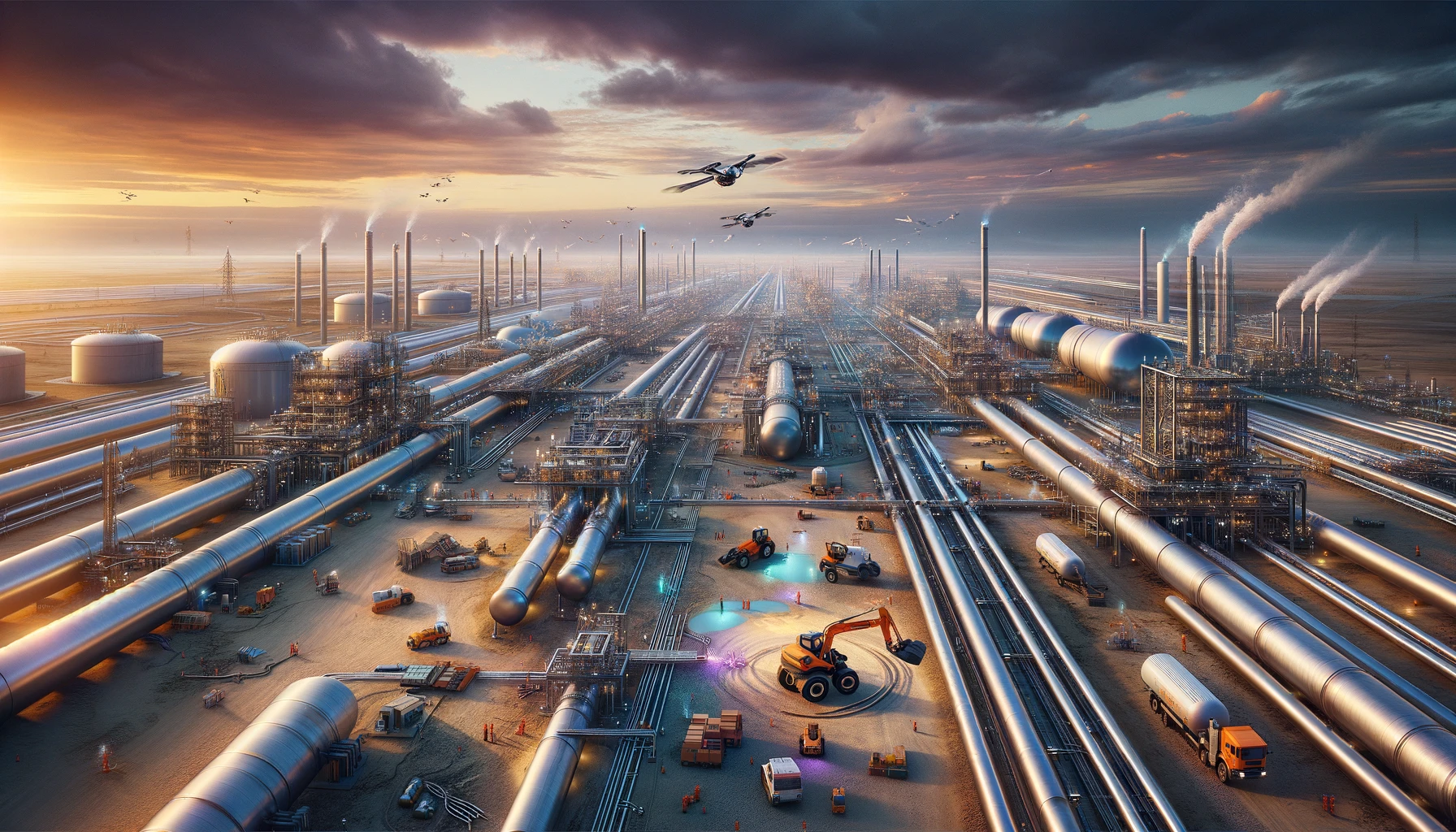 constructor and supplier of oil and gas pipelines